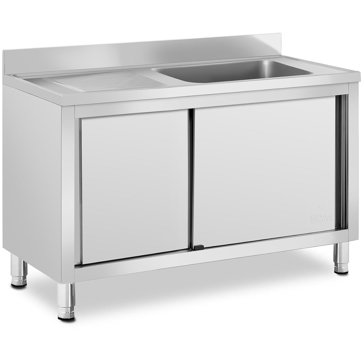 Kitchen & Utility Sinks – Single-bowl catering pool sink with - Carlat