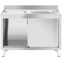 Kitchen & Utility Sinks – Single-bowl catering pool sink with - Carlat