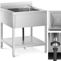Kitchen & Utility Sinks – Single-bowl catering pool sink with - Carlat