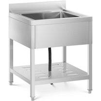 Kitchen & Utility Sinks – Single-bowl catering pool sink with - Carlat