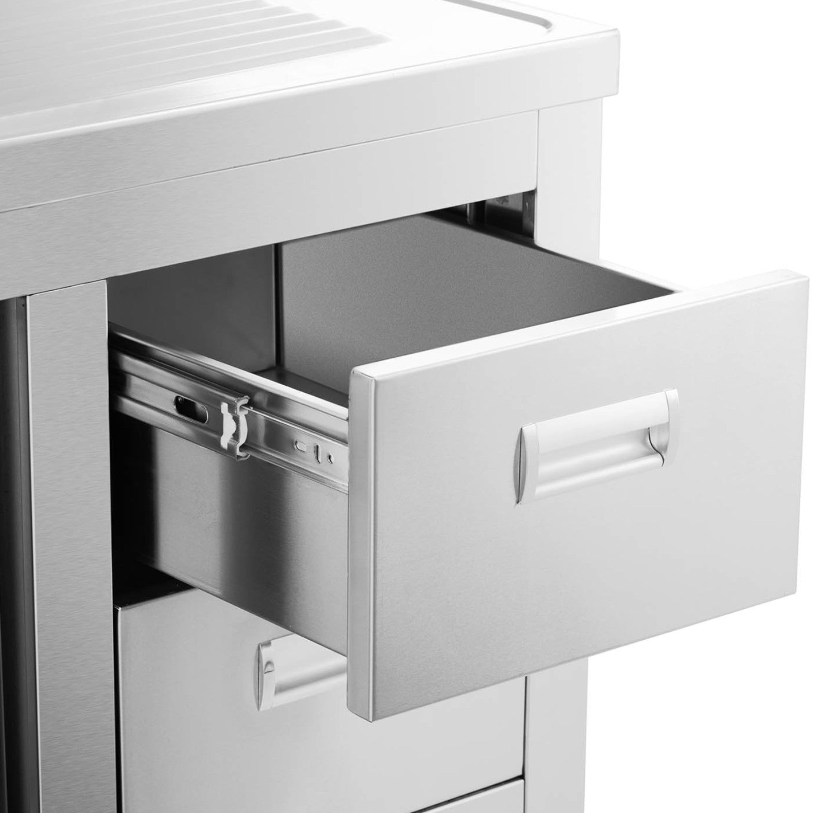 Kitchen & Utility Sinks – Single-bowl catering sink with a - Carlat