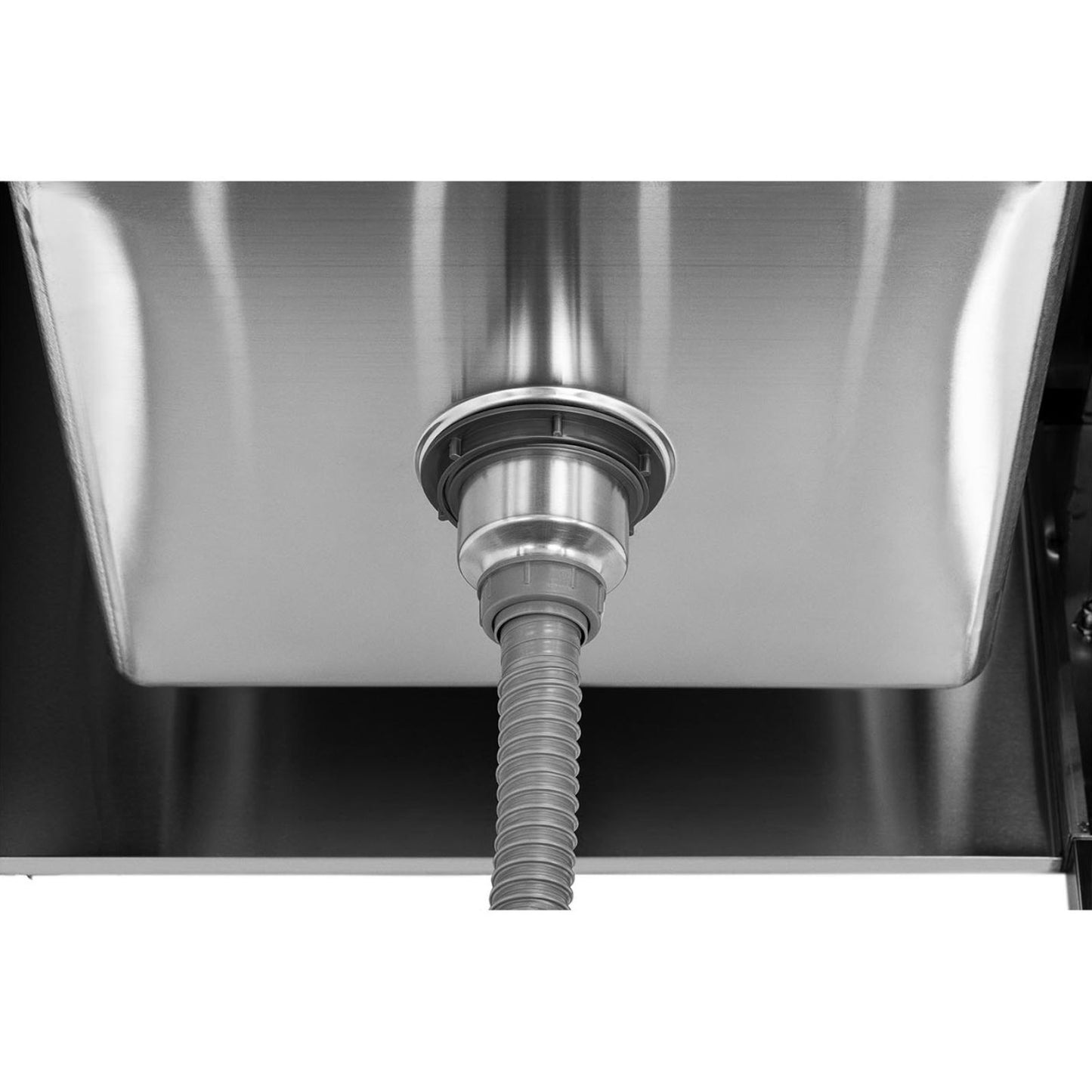 Kitchen & Utility Sinks – Single-bowl catering sink with shelf - Carlat