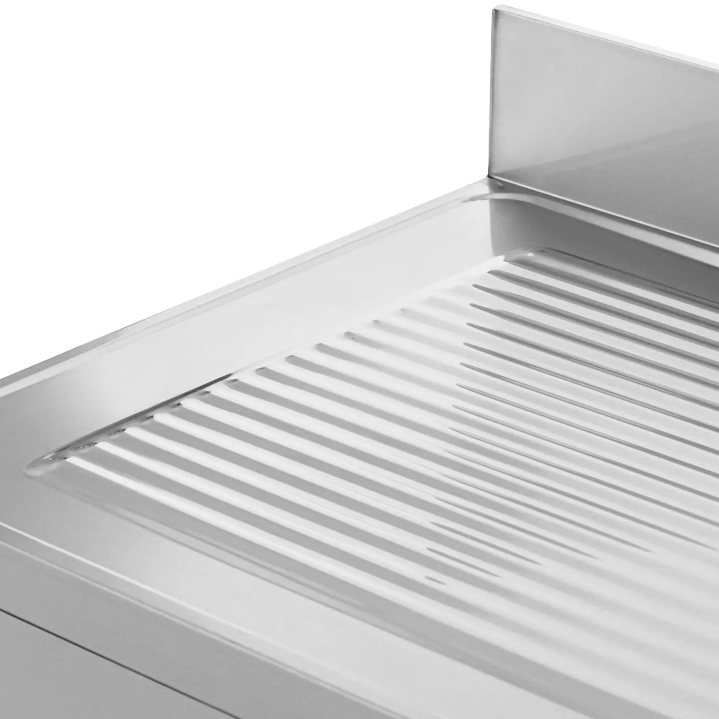 Kitchen & Utility Sinks – Single-bowl pool sink with drainer, - Carlat
