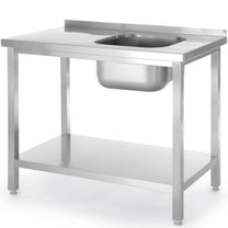 Kitchen & Utility Sinks – Single bowl sink with shelf - Carlat