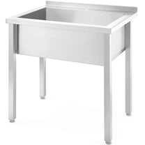 Kitchen & Utility Sinks – Single-bowl welded catering pool sink - Carlat