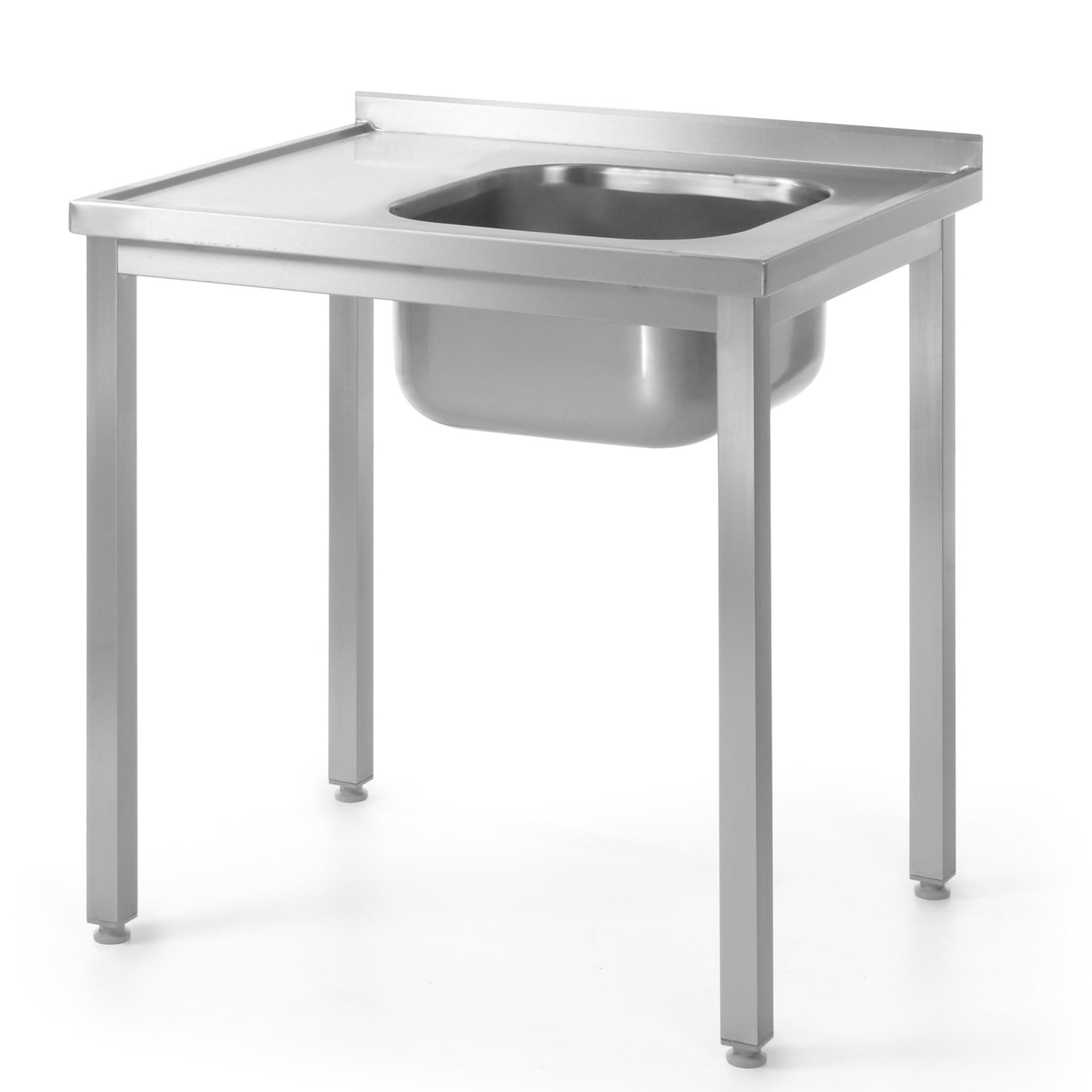 Kitchen & Utility Sinks – Steel kitchen worktop table with - Carlat