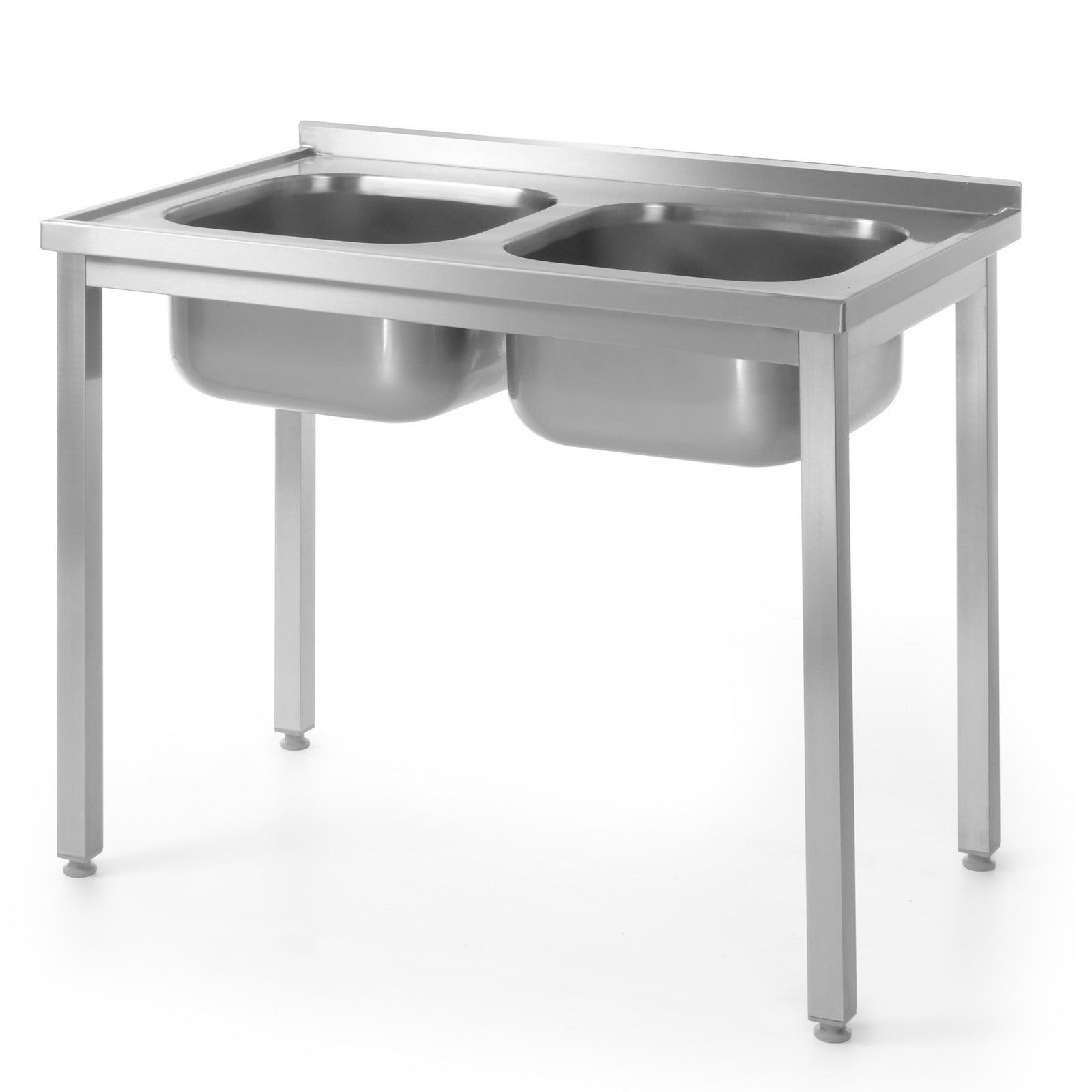 Kitchen & Utility Sinks – Steel kitchen worktop table with - Carlat