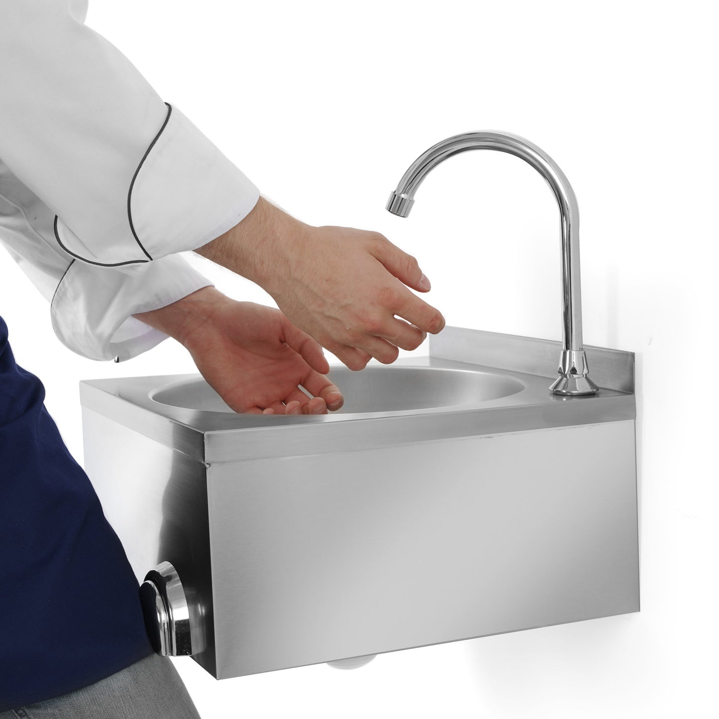 Kitchen & Utility Sinks – Wall-mounted stainless steel touchless kitchen - Carlat