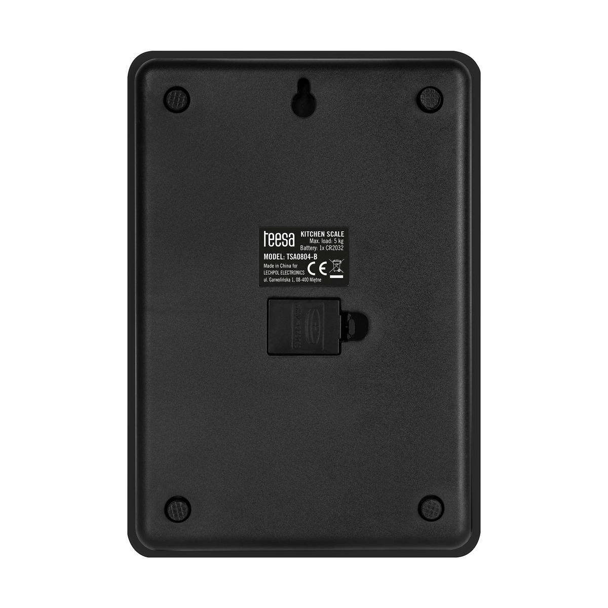 Kitchen scales – Black Glass Kitchen Scale - Carlat