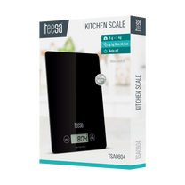 Kitchen scales – Black Glass Kitchen Scale - Carlat