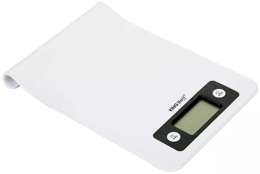 Kitchen scales – Kitchen scale, white, 5 kg, Kinghoff - Carlat