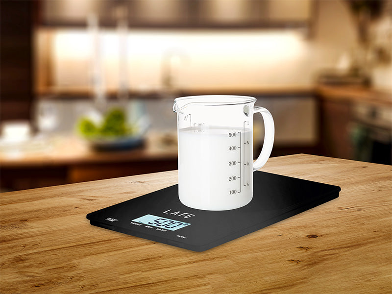 Kitchen scales – LAFE Precision Black Kitchen Scale - Carlat