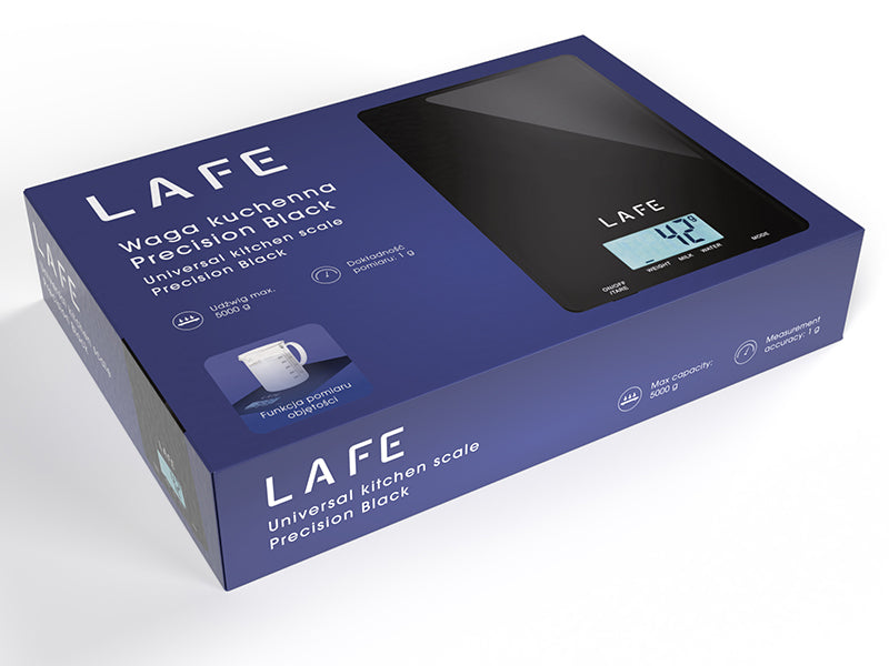 Kitchen scales – LAFE Precision Black Kitchen Scale - Carlat