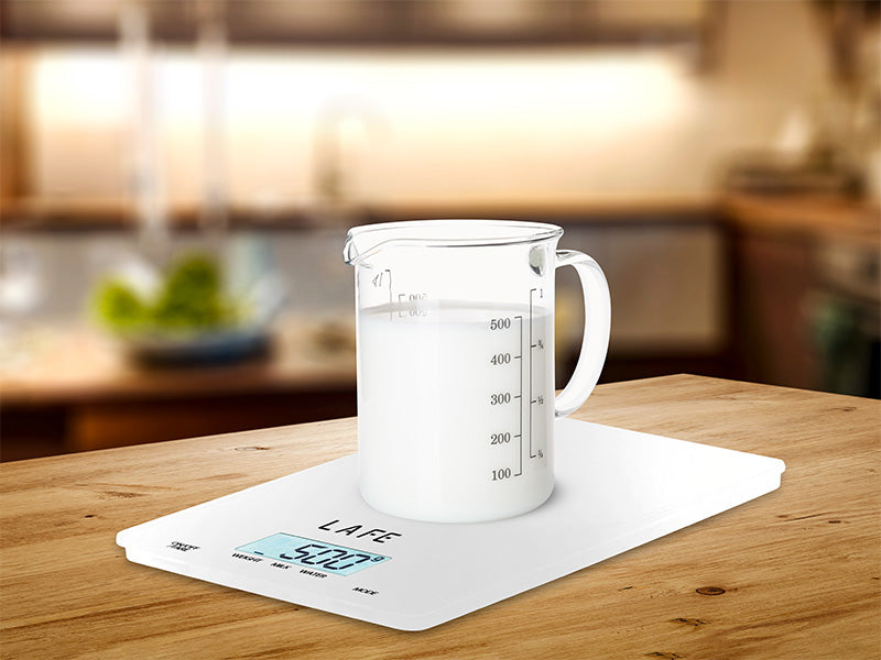 Kitchen scales – LAFE Precision White Kitchen Scale - Carlat