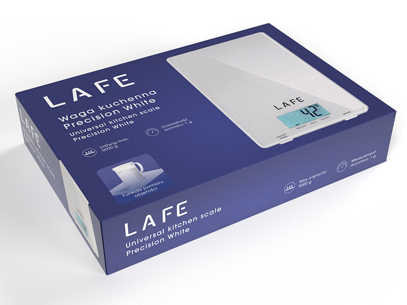 Kitchen scales – LAFE Precision White Kitchen Scale - Carlat