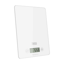 Kitchen scales – White Glass Kitchen Scale - Carlat