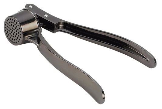 Kitchen utensils – Garlic press, graphite color, metal, Kinghoff - Carlat