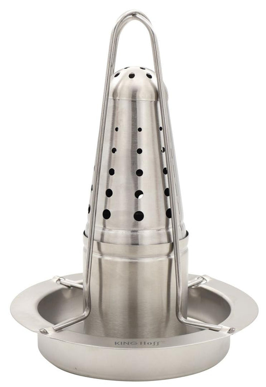 Kitchen utensils – Kinghoff KH-1880 Stainless Steel Chicken Roasting Stand/Holder - Carlat