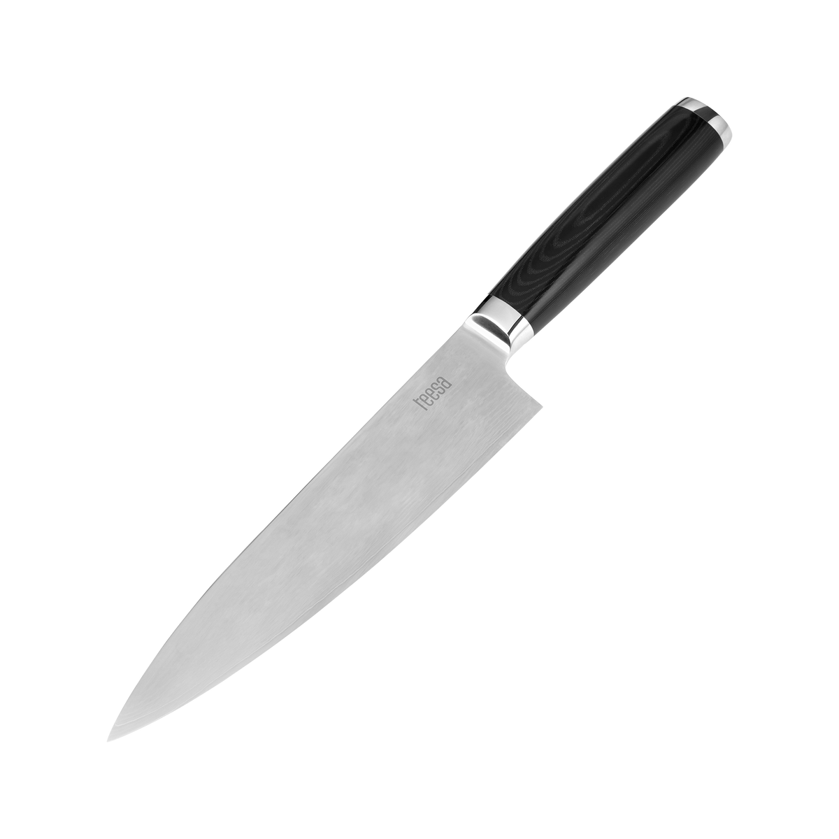 Knives, cleavers, and – 33.5 cm Damascus Steel Chef's Knife (VG10) - Carlat