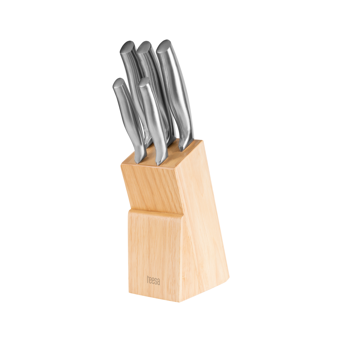 Knives, cleavers, and axes – Kitchen Knife Set in a Block - Carlat