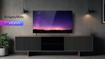 Kruger&amp;Matz 50" UHD Smart TV with DVB-T2/S2, H.265 (HEVC), and VIDAA - Carlat