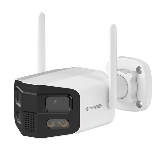 Kruger&amp;Matz Connect C130 Tuya Smart Life 4 MP Panoramic Outdoor WiFi Camera - Carlat