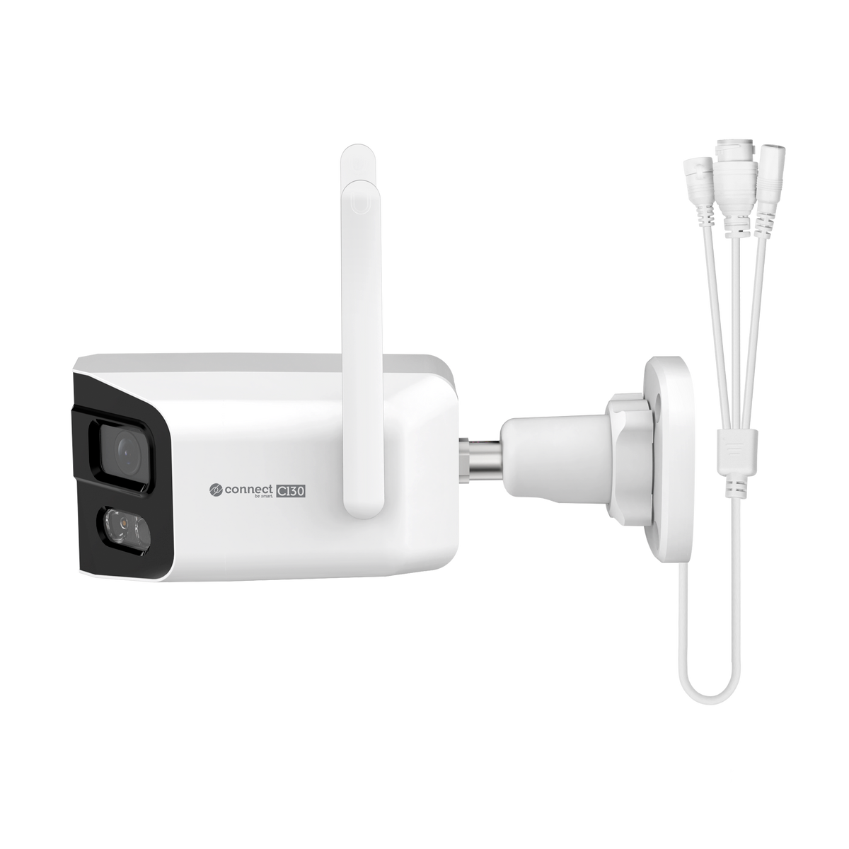 Kruger&amp;Matz Connect C130 Tuya Smart Life 4 MP Panoramic Outdoor WiFi Camera - Carlat
