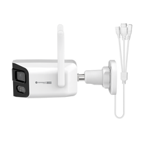 Kruger&amp;Matz Connect C130 Tuya Smart Life 4 MP Panoramic Outdoor WiFi Camera - Carlat