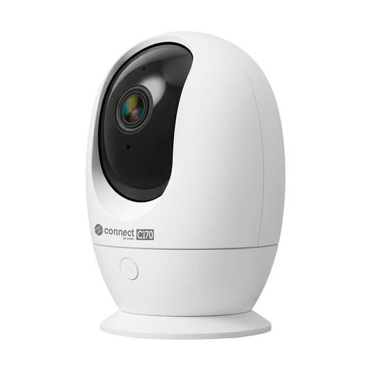 Kruger&amp;Matz Connect C170 Tuya Smart Life WiFi Baby Monitor with PTZ Pan-Tilt-Zoom, Audio, Temperature, and Humidity Sensors - Carlat
