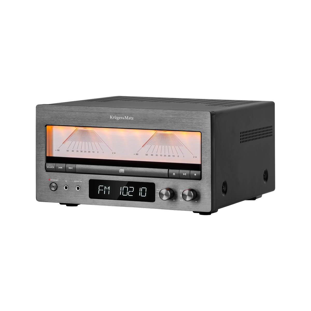 Kruger&amp;Matz KM1995-A Class A Hi-Fi Amplifier (CD, USB, Bluetooth, DAB+ digital radio, FM) - Carlat