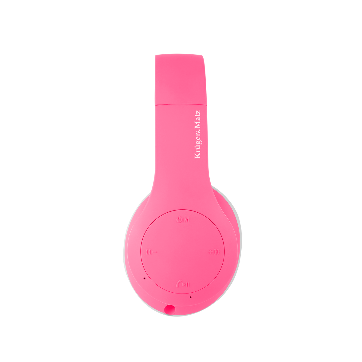 Kruger&amp;Matz Street Kids Wireless Over-Ear Headphones for Kids, Pink - Carlat