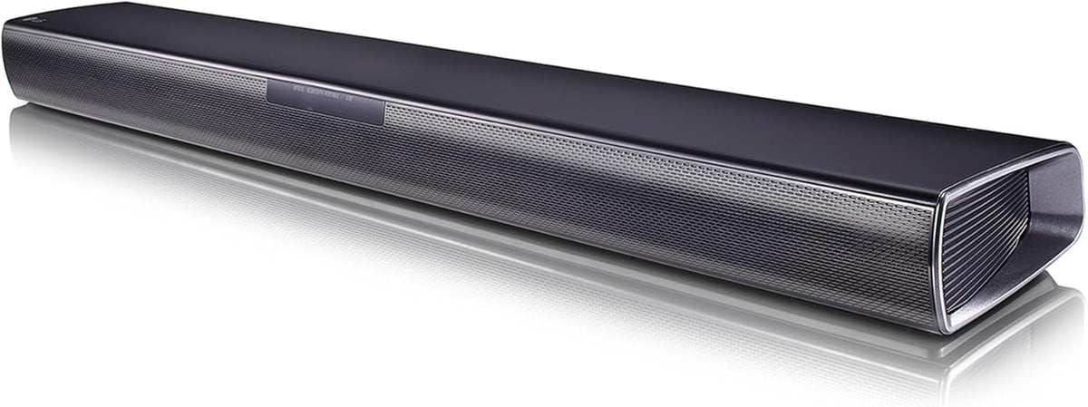 LG SQC4R 4.1 Soundbar (220W) with Wireless Subwoofer and Rear Speakers (Adaptive Sound Control, Bluetooth), Black - Carlat