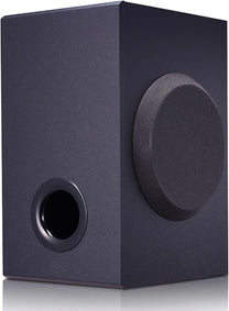 LG SQC4R 4.1 Soundbar (220W) with Wireless Subwoofer and Rear Speakers (Adaptive Sound Control, Bluetooth), Black - Carlat