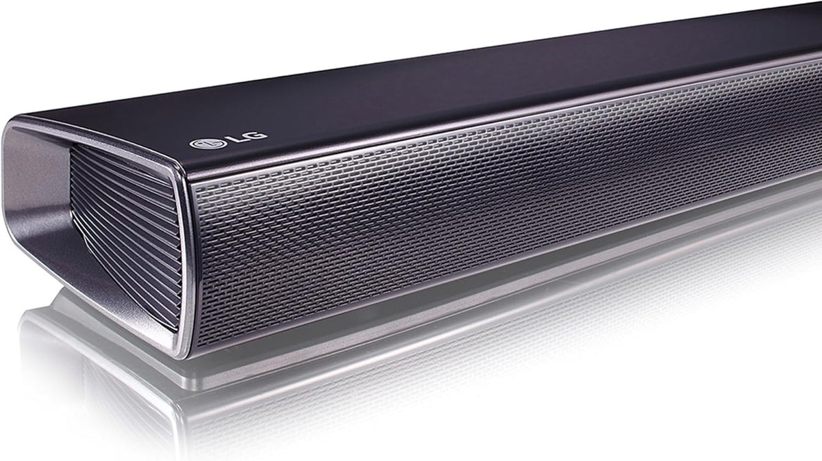 LG SQC4R 4.1 Soundbar (220W) with Wireless Subwoofer and Rear Speakers (Adaptive Sound Control, Bluetooth), Black - Carlat