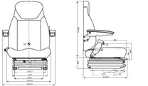 LGV35/C1 Air suspension seat - Carlat