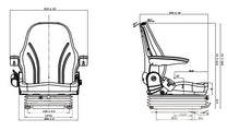 LGV35/C2 Air suspension seat - Carlat