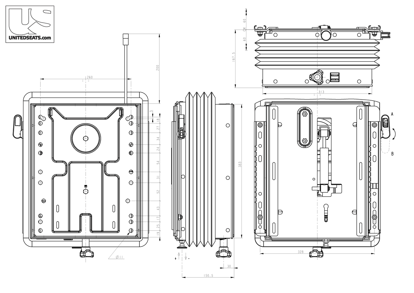 LGV90 air suspension 12V