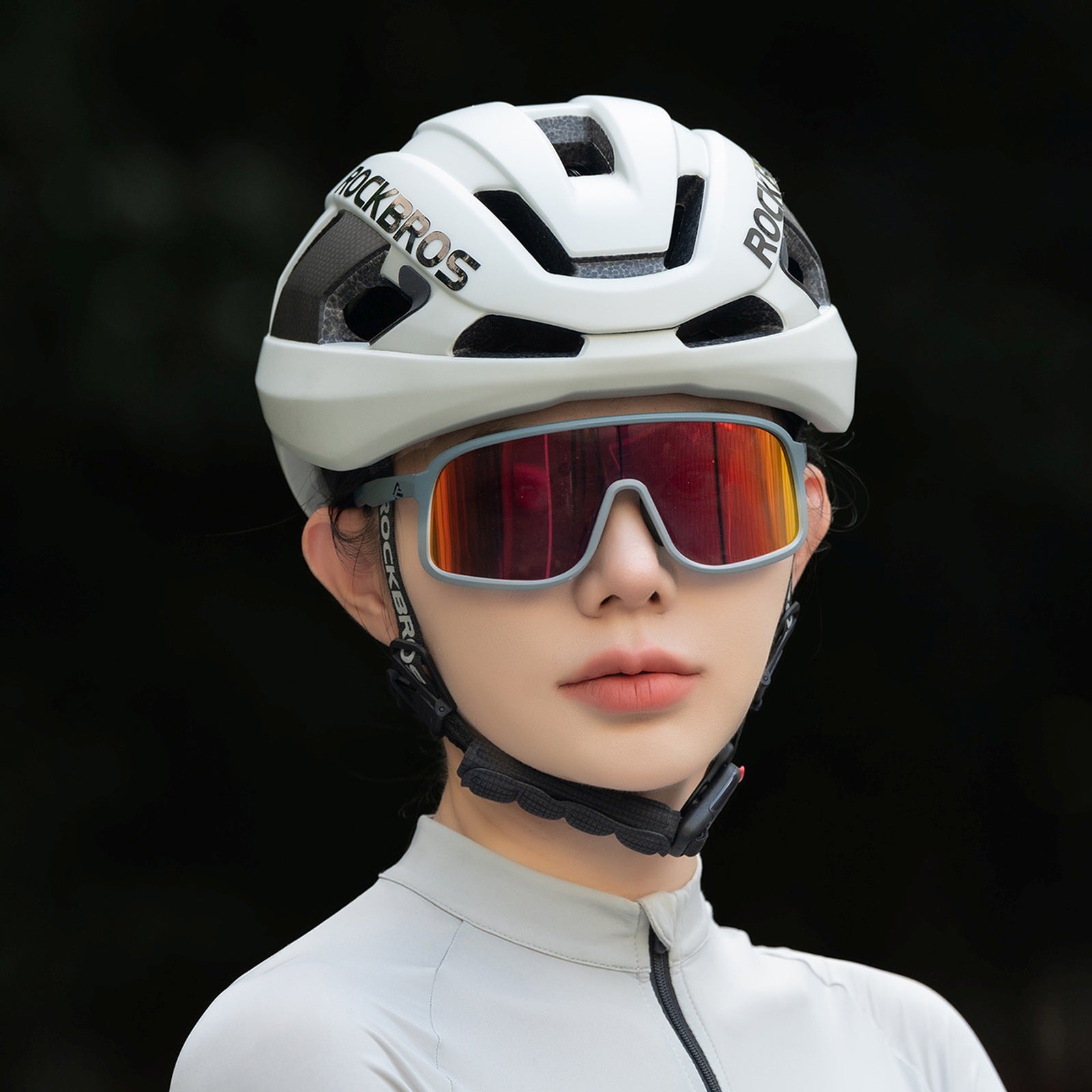 LK-15 carbon fiber bicycle helmet 58-62 cm - light gray - Carlat