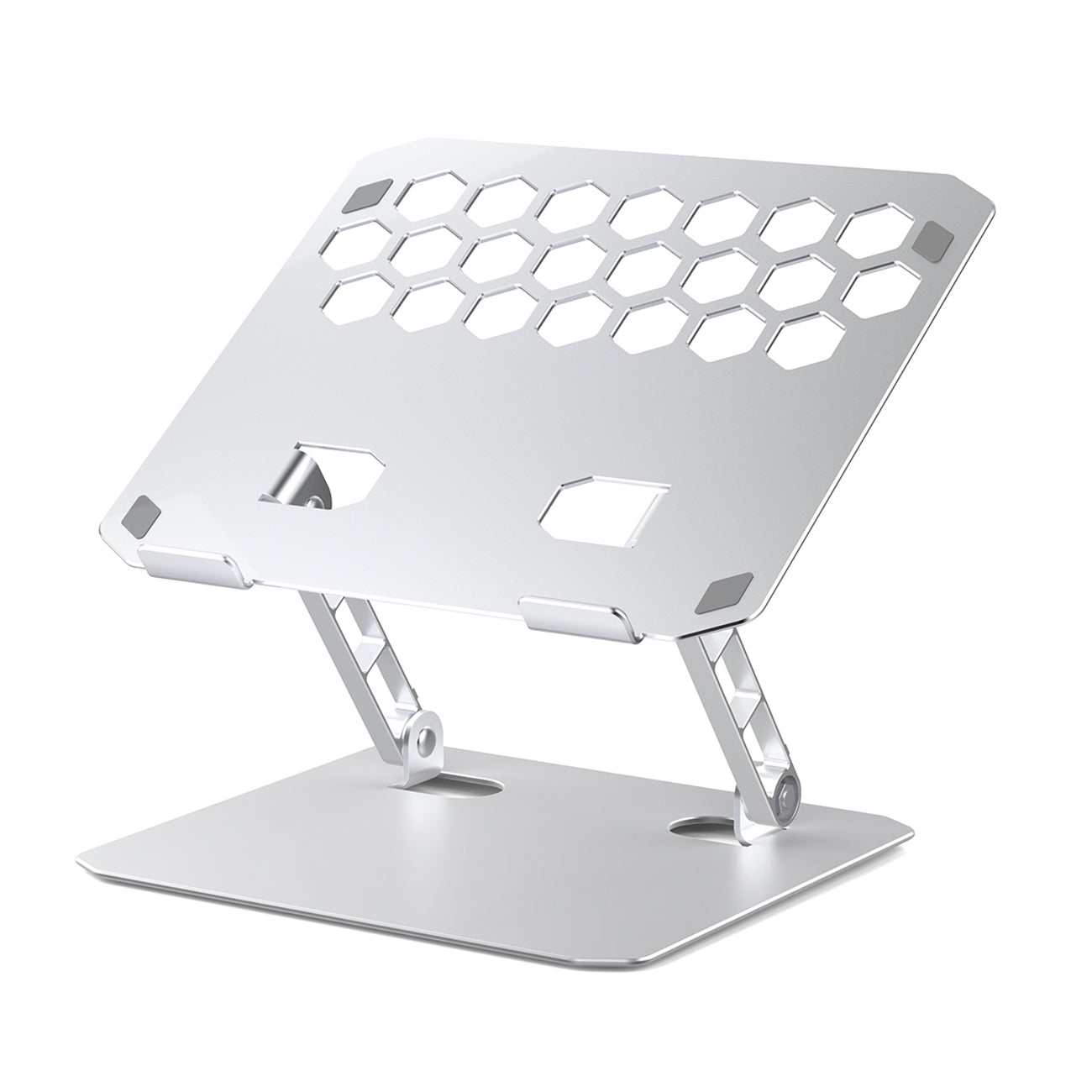 LST02I stand, laptop stand up to 17'' - silver - Carlat