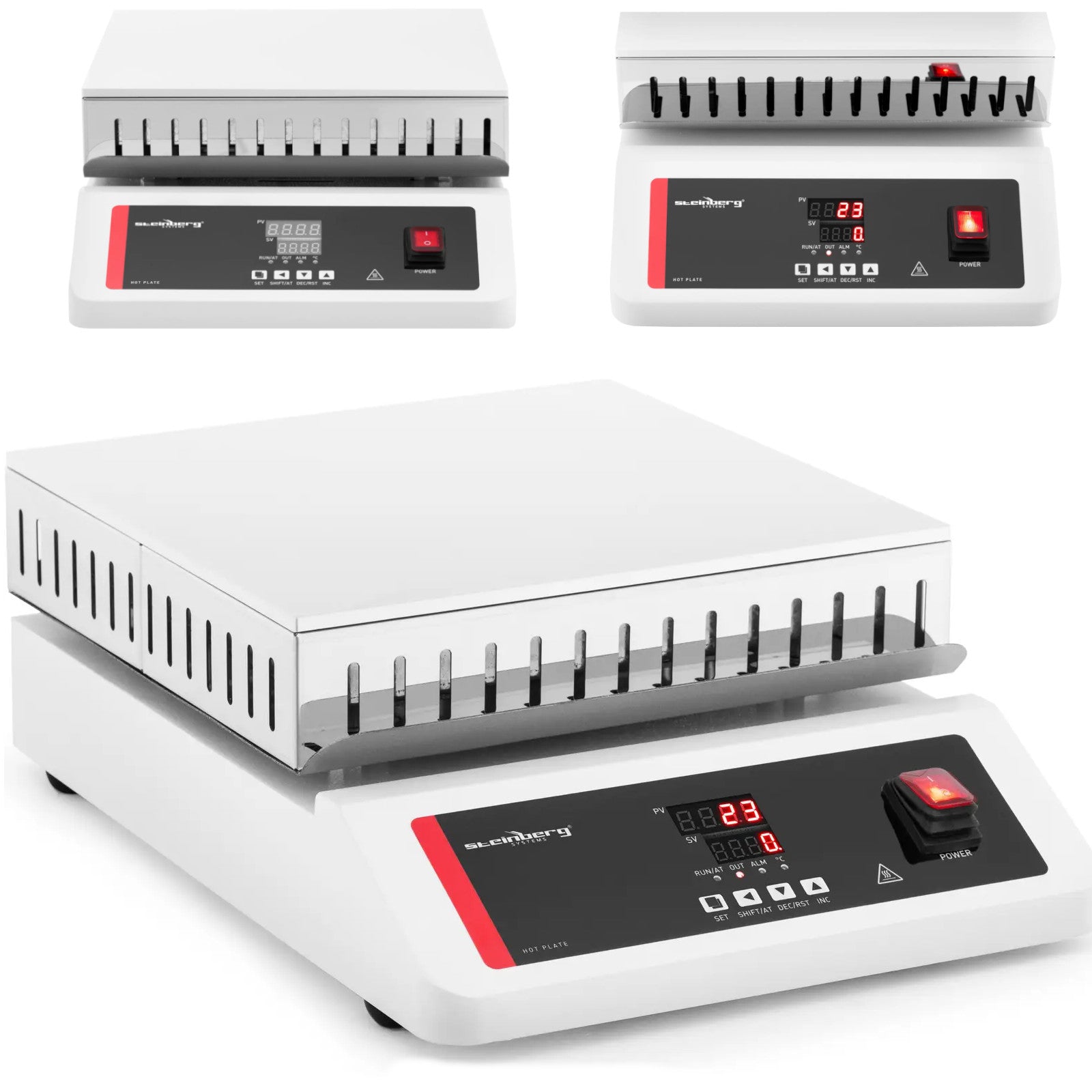 Laboratory Equipment – LED laboratory heating plate 30 x 30 - Carlat