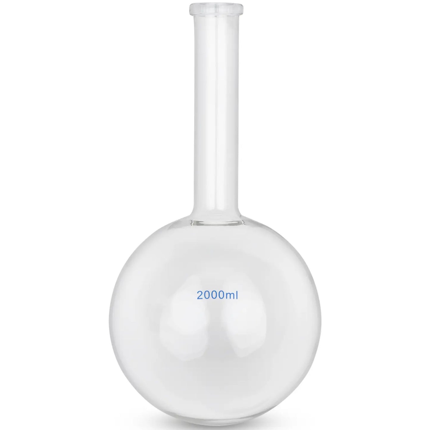 Laboratory Equipment – Laboratory flat-bottomed spherical glass flask 2000 ml - Carlat