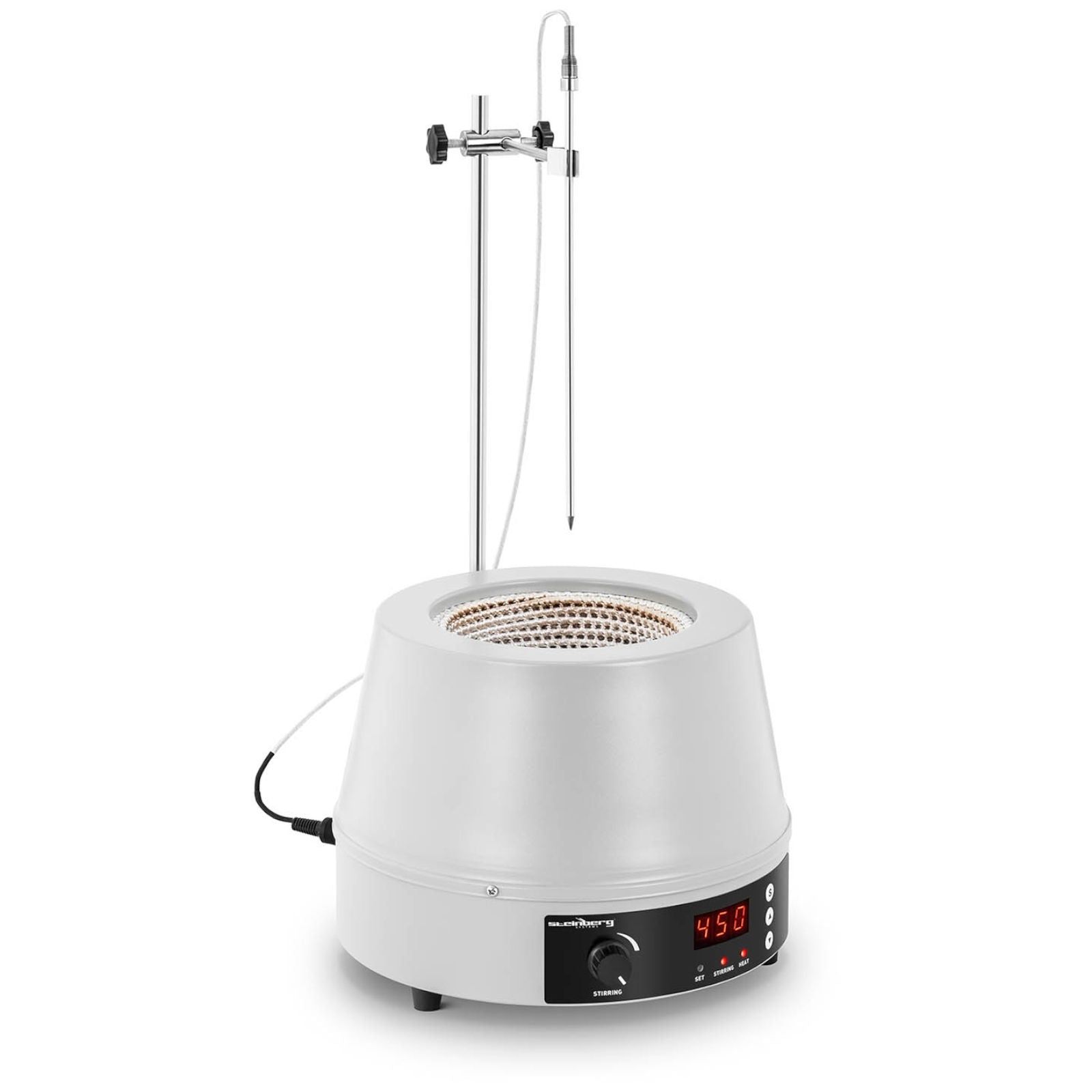 Laboratory Equipment – Laboratory heating jacket with magnetic stirrer + - Carlat