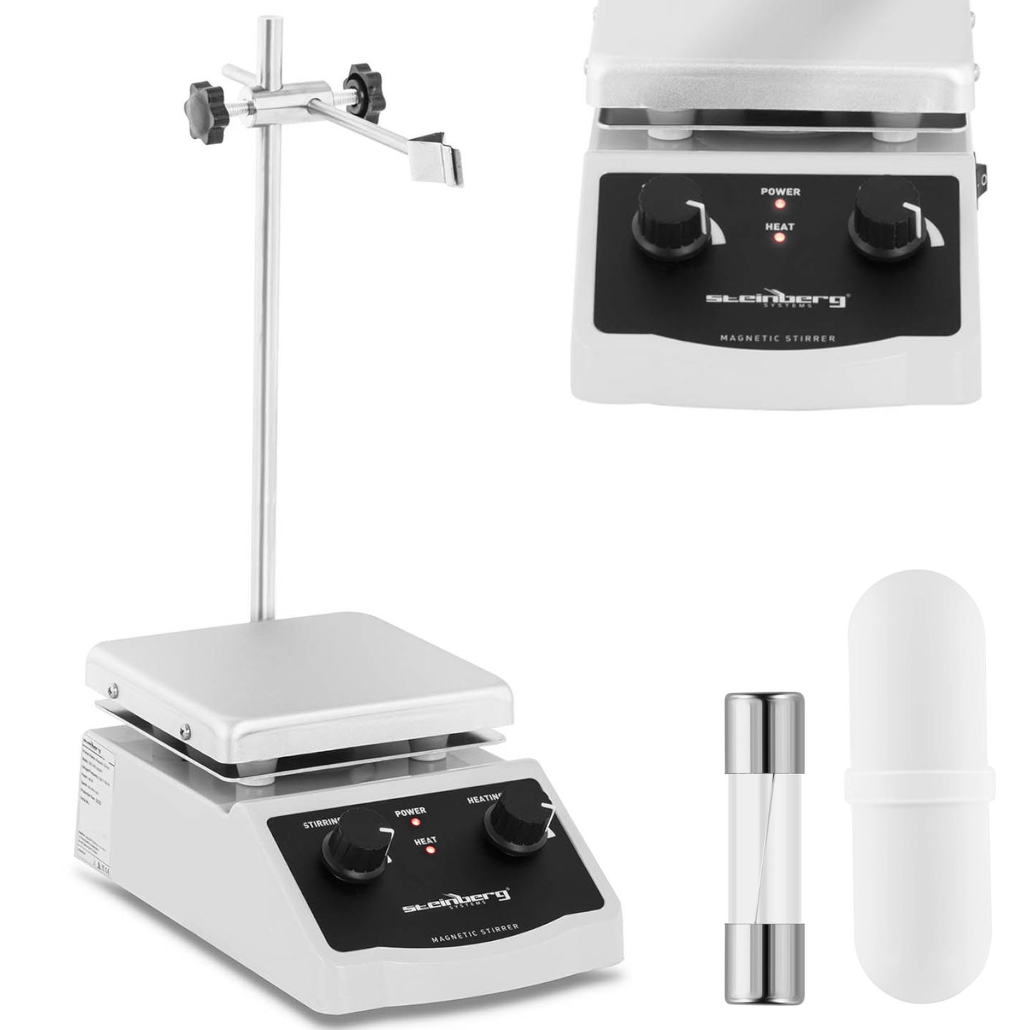 Laboratory Equipment – Laboratory magnetic stirrer with stand and handle - Carlat