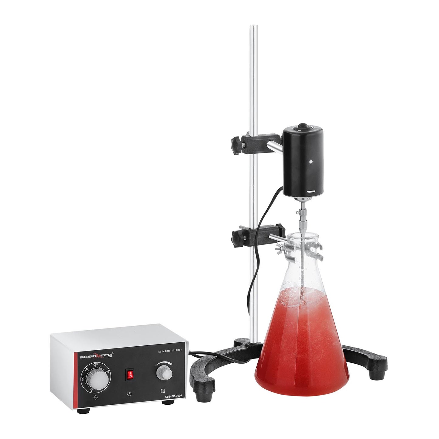 Laboratory Equipment – Laboratory mechanical stirrer, timer, 3400 rpm - Carlat