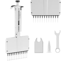 Laboratory Equipment – Laboratory pipette, 12 channels, manual, 0.005-0.01 ml - Carlat