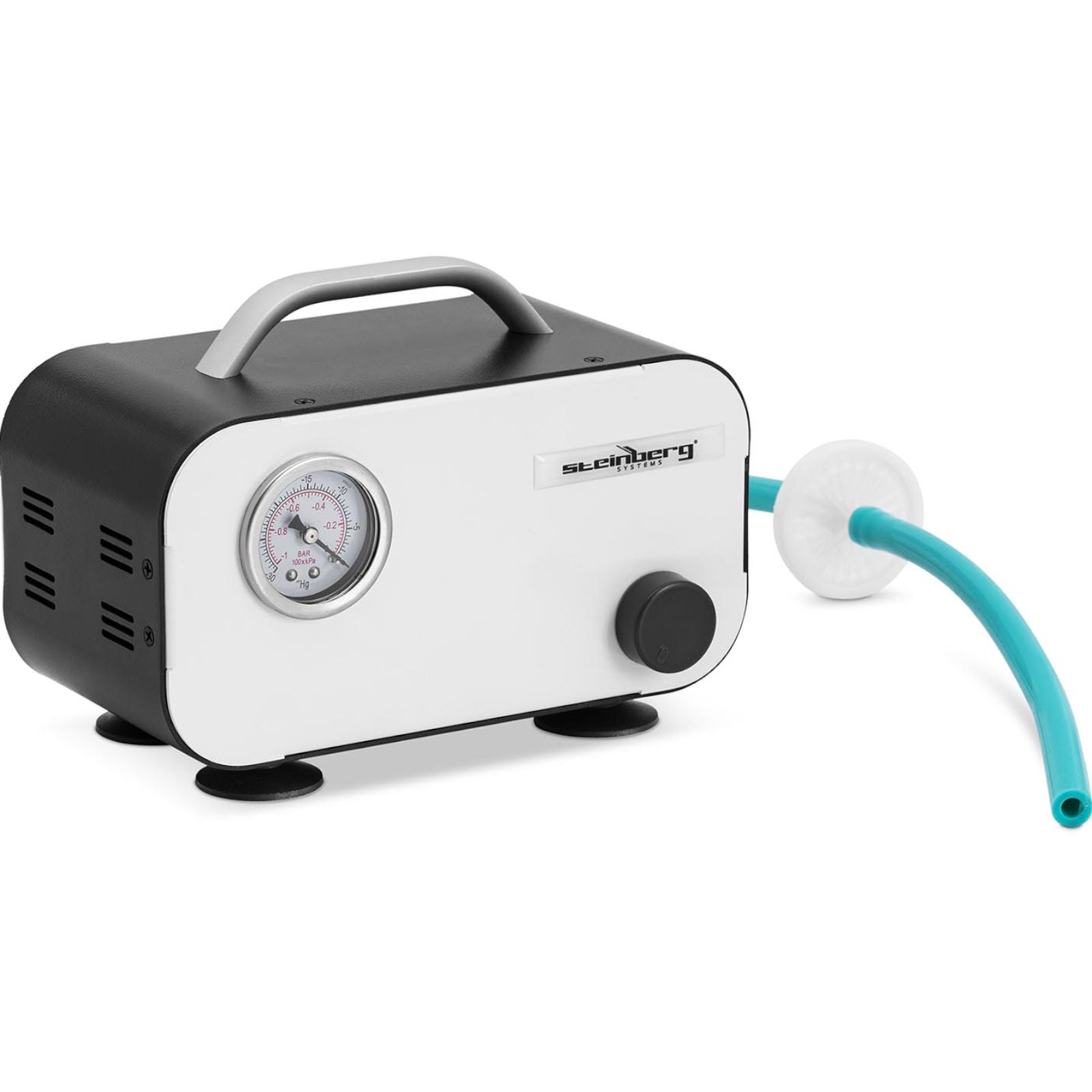 Laboratory Equipment – Laboratory vacuum pump with pressure gauge, oil-free, - Carlat