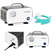 Laboratory Equipment – Laboratory vacuum pump with pressure gauge, oil-free, - Carlat