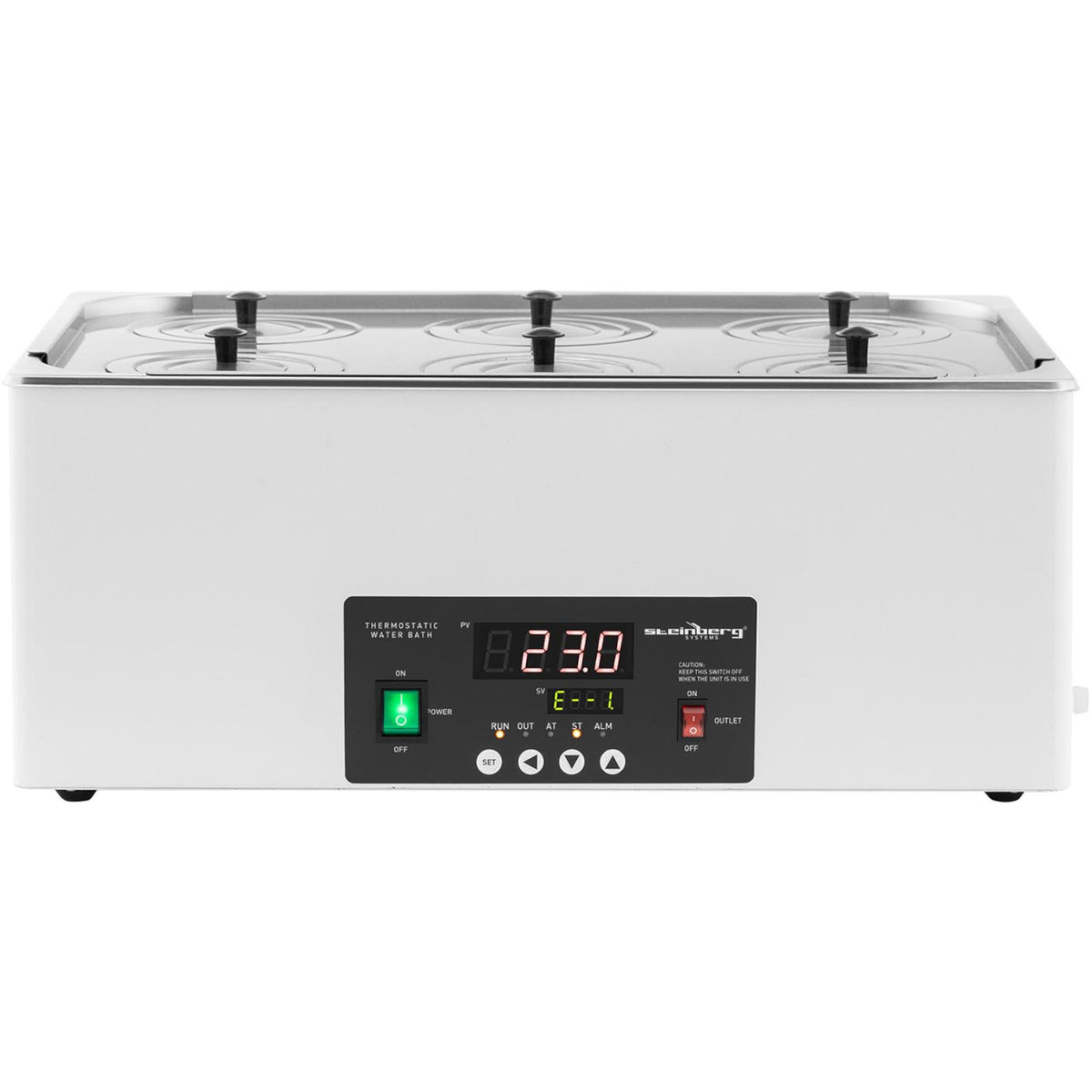 Laboratory Equipment – Laboratory water bath, 6 places, 5-100C, 22.5 - Carlat