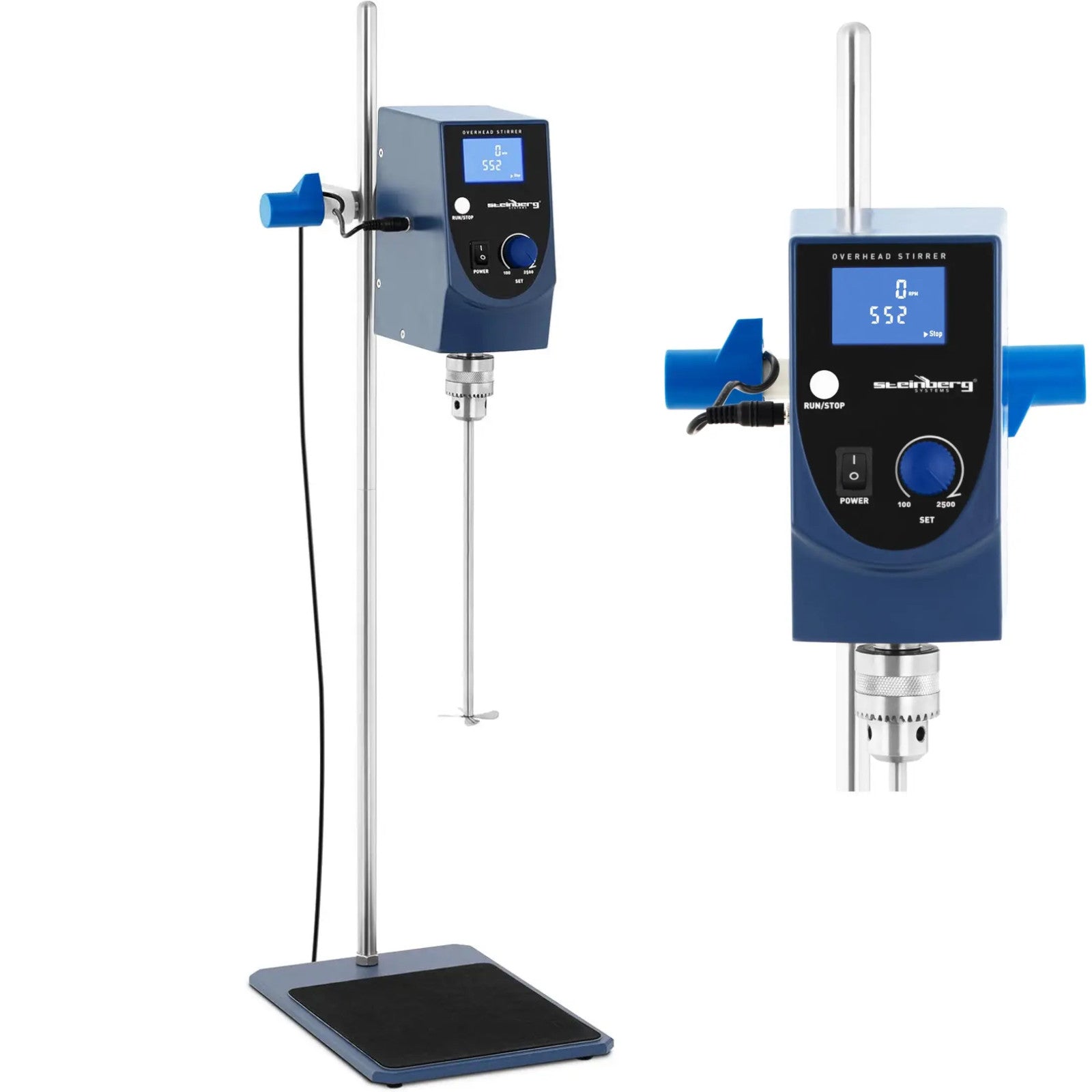 Laboratory Equipment – Mechanical laboratory stirrer 40 l 100-2500 rpm - Carlat