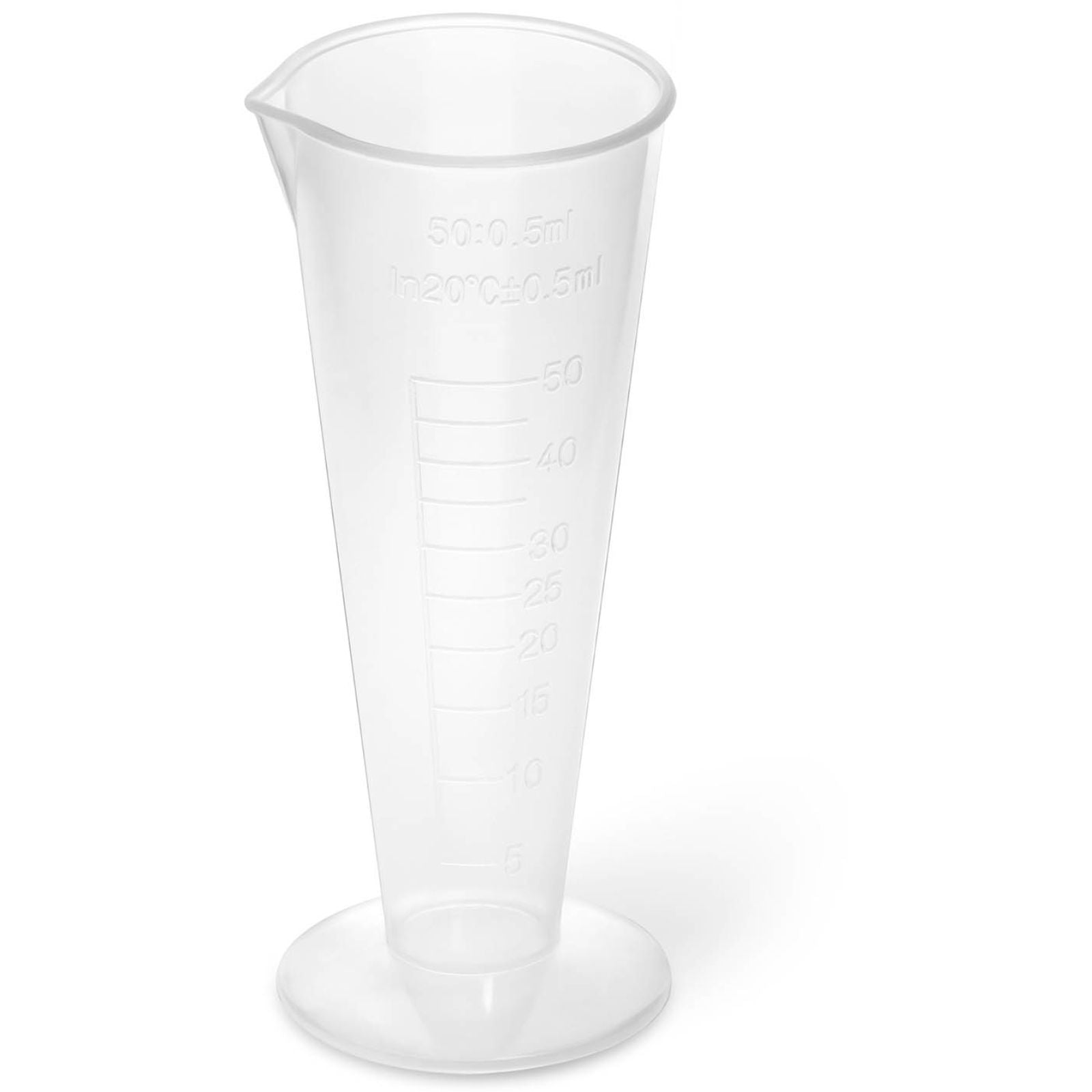 Laboratory Equipment – Plastic laboratory beaker with 50 ml graduation - Carlat